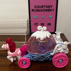 Fisher Price Little People Cinderella Carriage